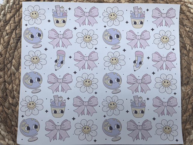 Feuille de sublimation 20oz tumbler 